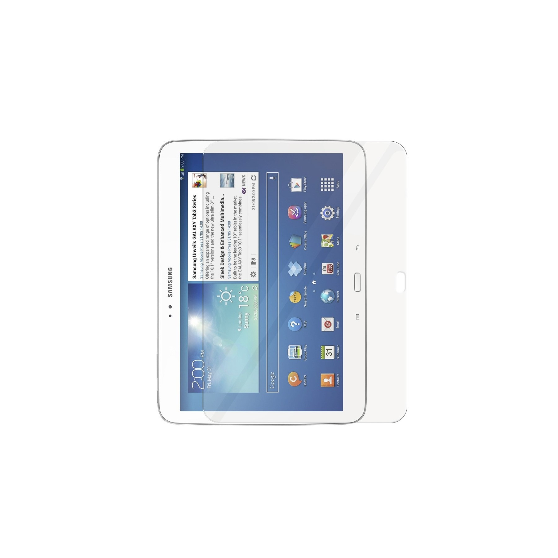 Cristal Templado Compatible con Samsung Galaxy TAB S7 Plus 12.4" Protector 