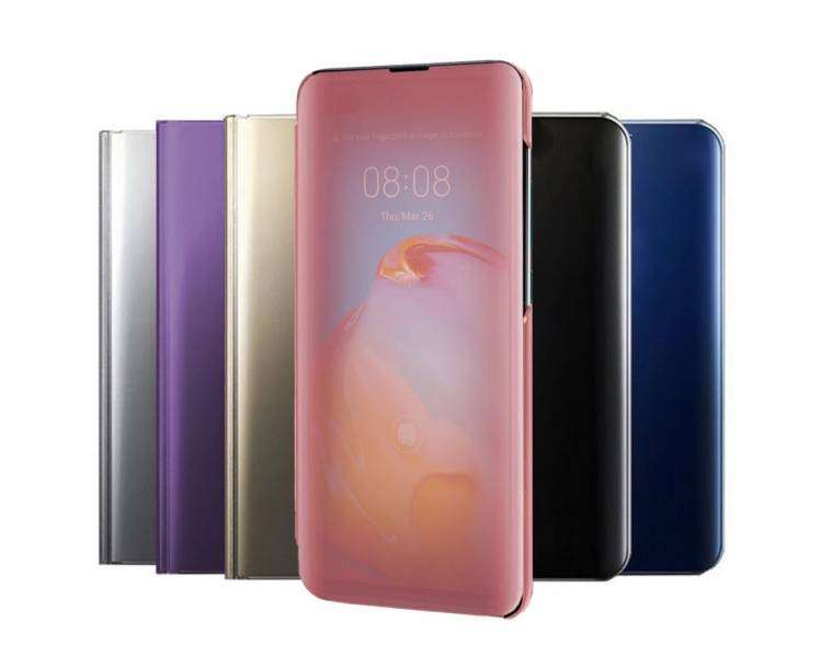Funda Flip con Stand Compatible para Huawei P40 Pro Clear View
