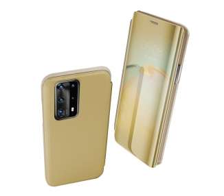 Funda Flip con Stand Compatible para Huawei P40 Pro Clear View