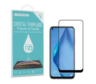 Cristal Templado Full Glue 11D para Huawei P40 Lite,Y7P Protector Pantalla Curvo