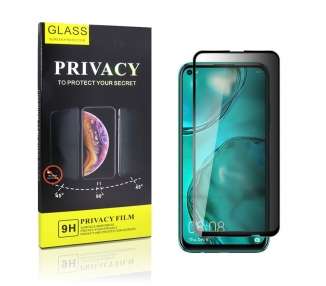 Cristal Templado Privacidad para Huawei P40 Lite E Protector Pantalla 5D Curvo