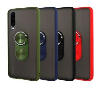 Funda Gel Compatible para Huawei P30 Pop-Case con borde de color