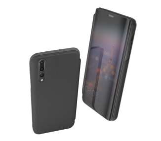 Funda Flip con Stand Compatible para Huawei P20 Pro Clear View