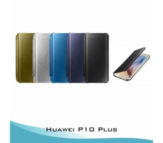 Funda Flip Cover Compatible para Huawei P10 Plus Clear View