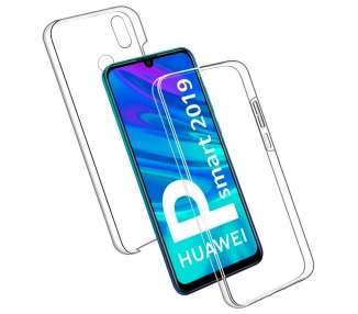 Funda Doble para Huawei P Smart 2019 Silicona Transparente Delantera y Trasera
