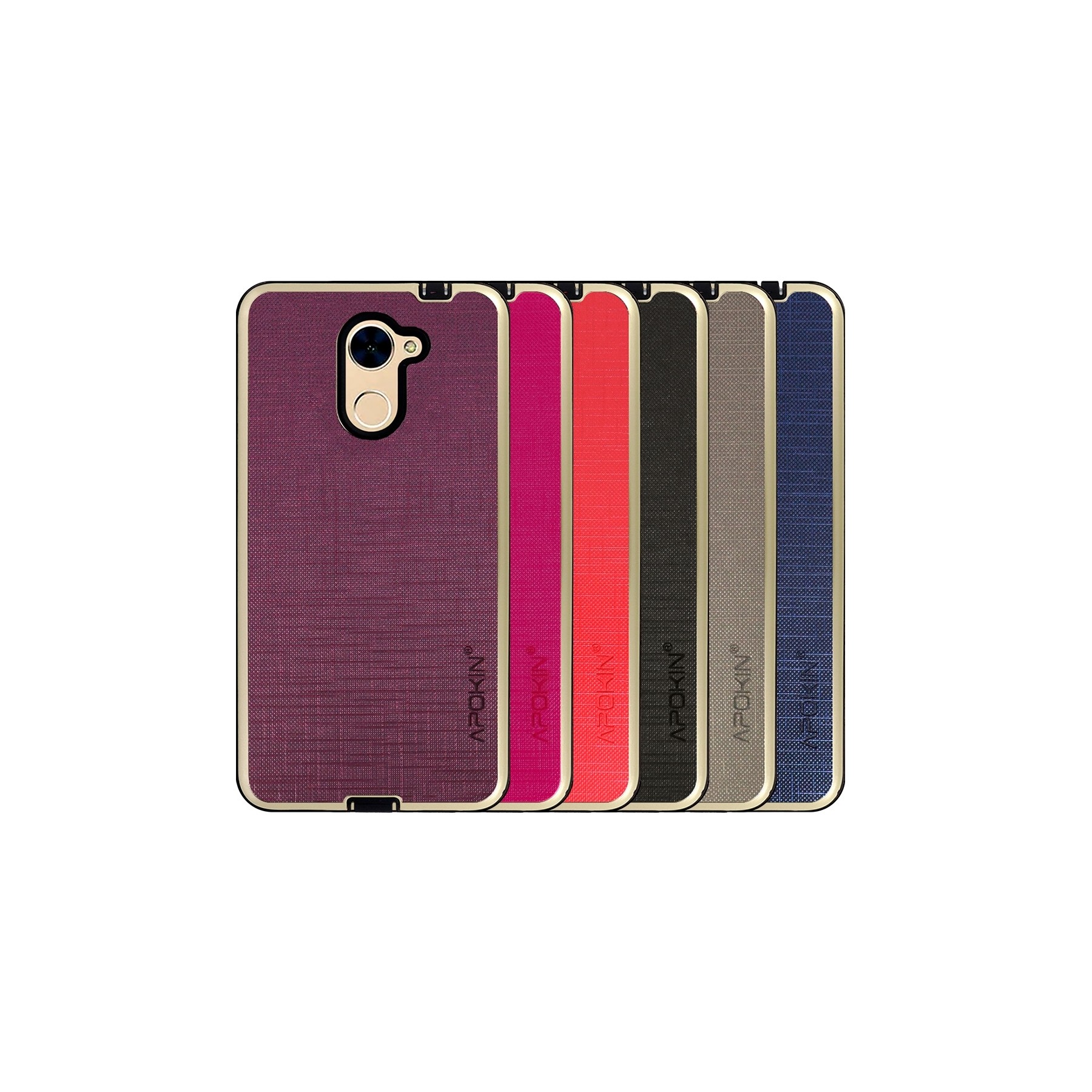 Funda Tela Compatible con Huawei Y7 2017 Antigolpe