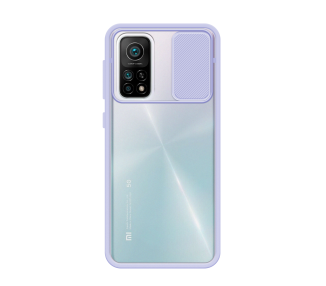 Funda Gel Compatible con Xiaomi Mi 10T Lite con cámara Cubierta Deslizante