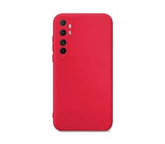 Funda Silicona Suave Compatible con Xiaomi Mi Note 10 Lite con Camara 3D