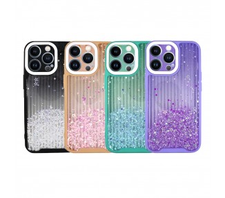 Funda Gel Anti-Golpe de Purpurina Compatible para Xiaomi Redmi Note 11 4g