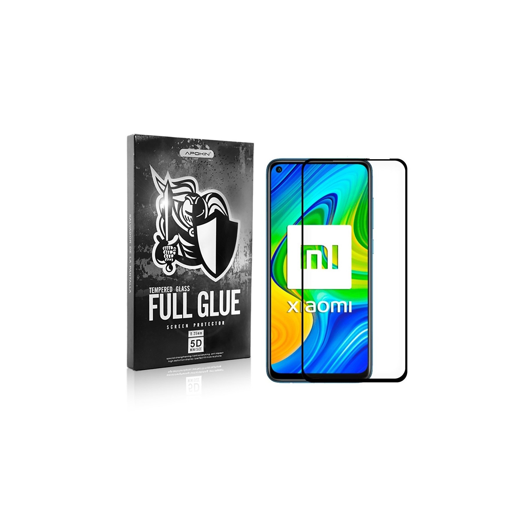 Cristal Templado para Xiaomi Redmi Note 9, Oppo A52 A72 Protector Pantalla