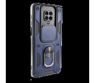 ✅ Funda con Anilla y Cámara Deslizante para Xiaomi Redmi Note 9s, 9 Pro con Imán