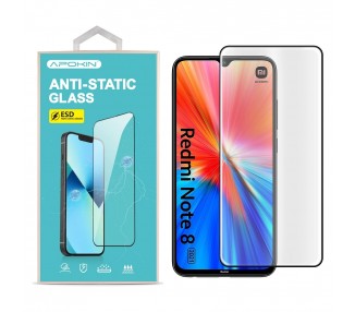 Cristal templado Anti-Estático para Xiaomi Redmi Note 8 Pro Protector Pantalla