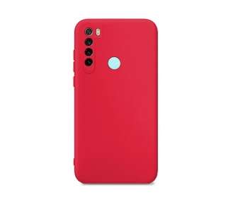 Funda Silicona Suave Compatible con Xiaomi Redmi Note 8T con Cámara 3D