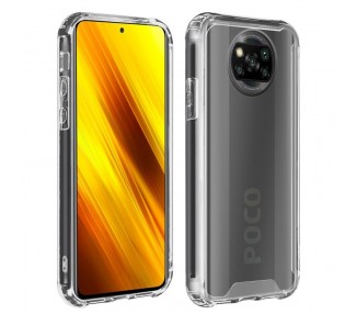 Funda Transparente Compatible con Xiaomi Pocophone X4 Pro Antigolpe Premium