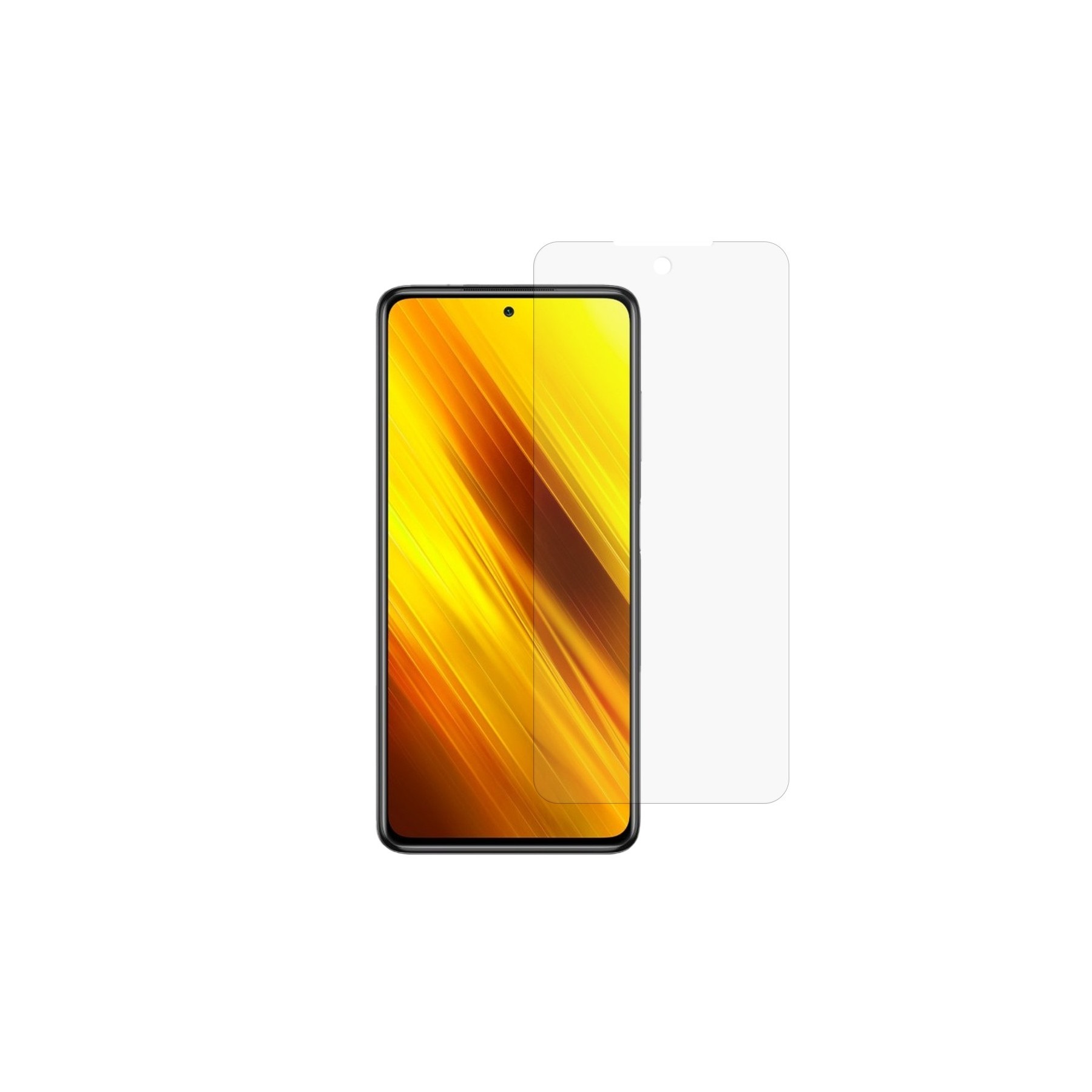 Cristal Templado Compatible con Xiaomi Pocophone X3 Protector de Pantalla