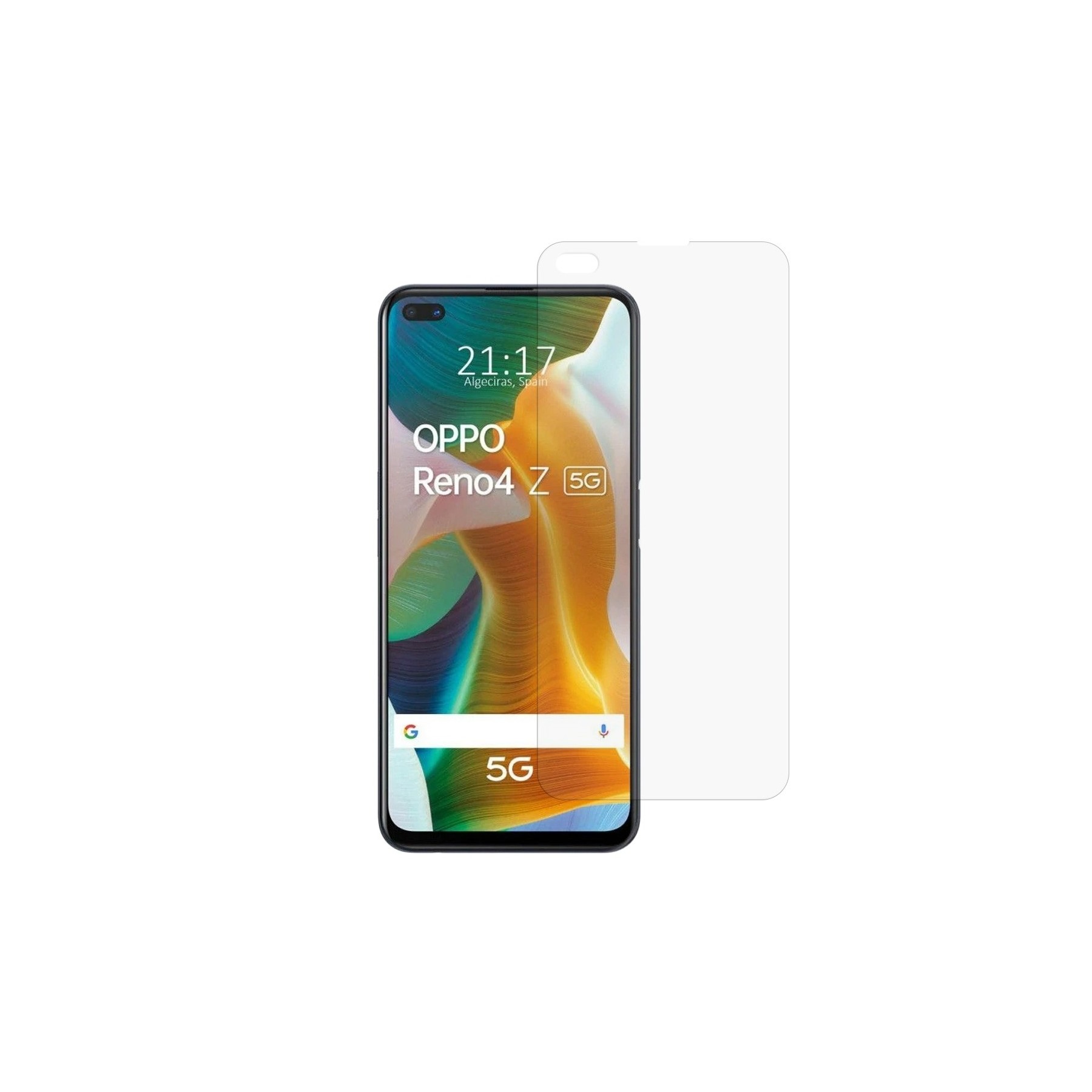 Cristal Templado Compatible con Oppo Reno 4Z 5G Protector de Pantalla