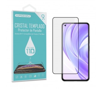 Cristal templado Full Glue 11D para Vivo Y33,Y33S,Y20,Y20I,Y20S,Y75,Y32,Y15S,5G