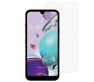 Cristal Templado Compatible con LG Q31 Protector de Pantalla