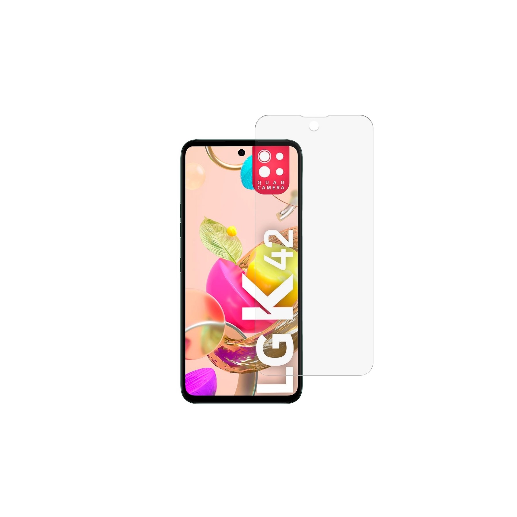 Cristal Templado Compatible con LG K42 Protector de Pantalla