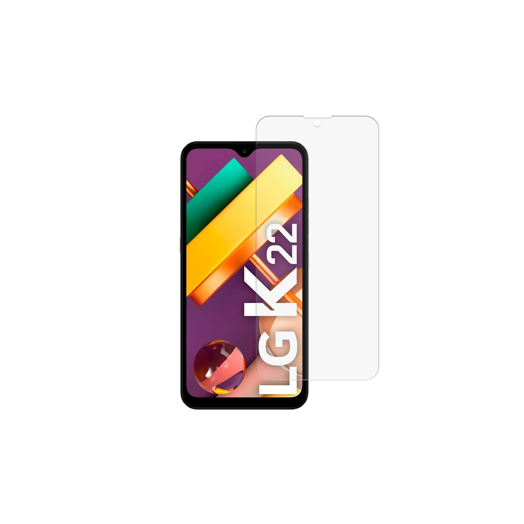 Cristal Templado Compatible con LG K22 Protector de Pantalla