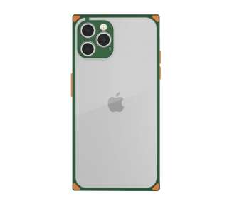 Funda Cubik Compatible para iPhone 12 Pro con borde de color