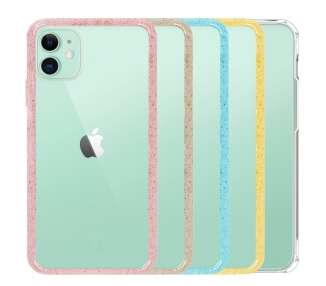 Funda Gel Compatible para IPhone 11 6.1 Up-Case con borde de color