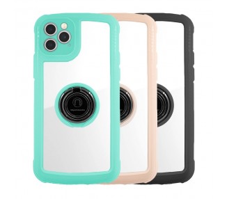 Funda Anti-Shock Compatible con iPhone 12 , 12 Pro con Imán y Soporte de Anilla