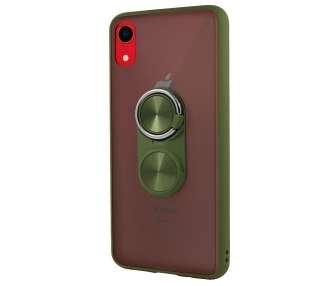 Funda Gel Compatible para iPhone XR Pop-Case con borde de color