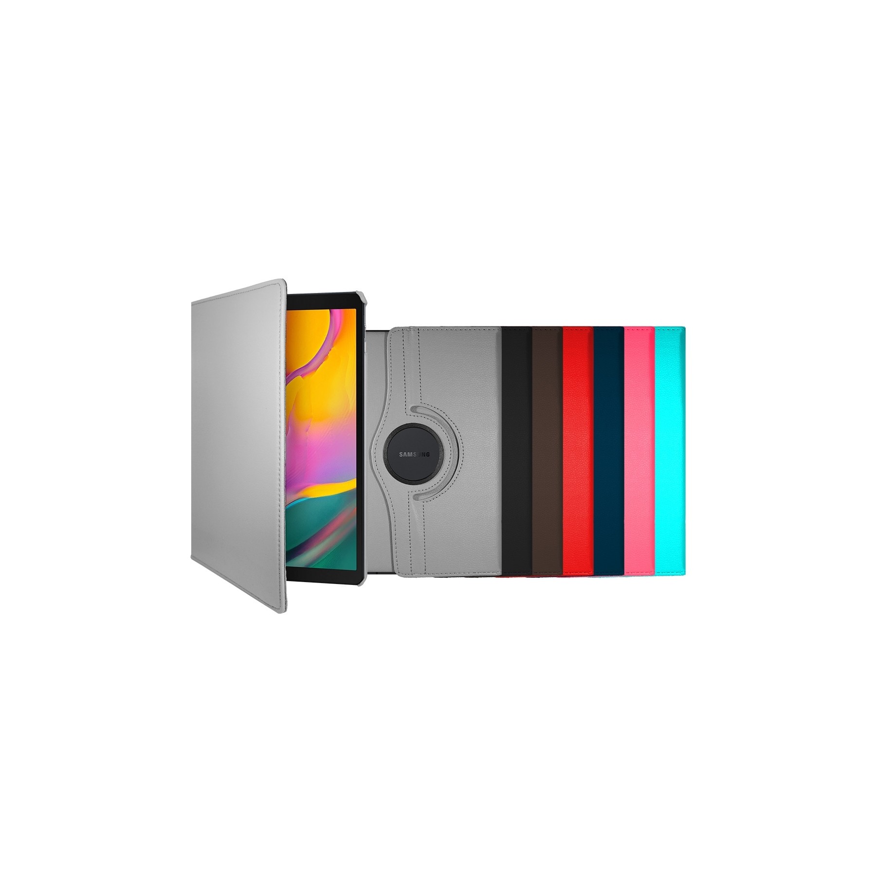 Funda Tablet Rotativa compatible con Lenovo Tab M10 Plus FHD X606F