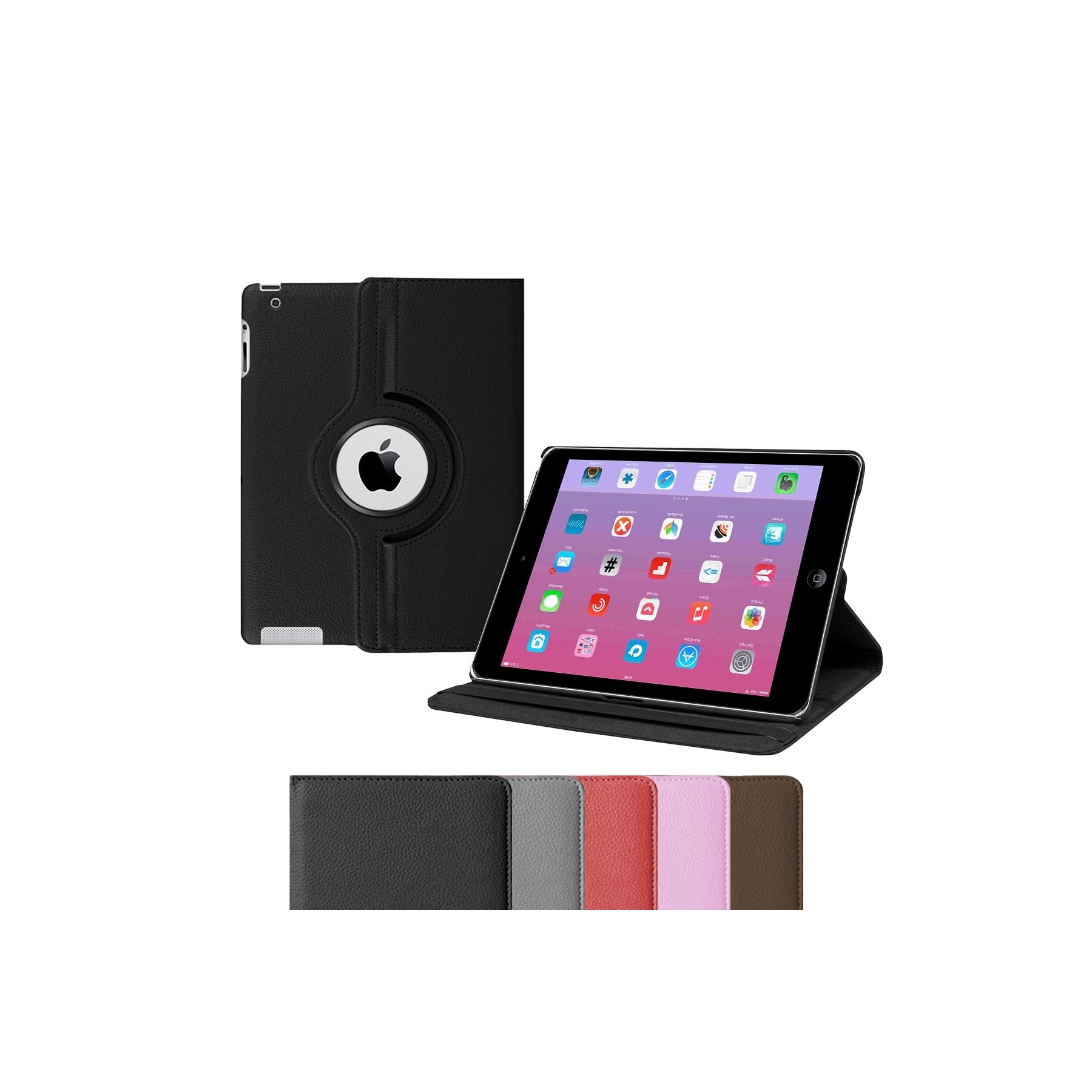 Funda Tablet Rotativa Compatible con iPad 2,3,4