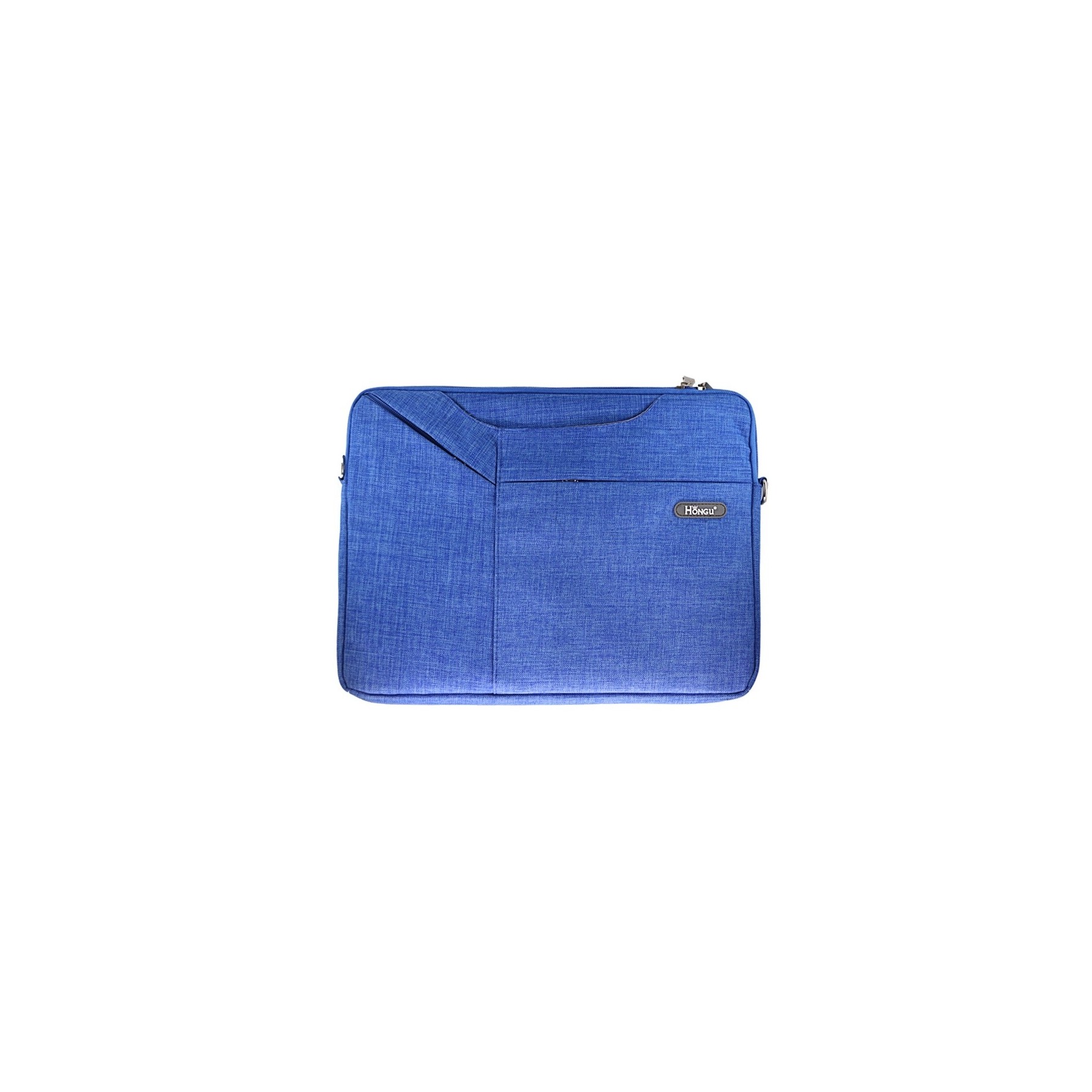 Bolsa Tela con Cremallera Acolchado para Portatil-Tablet 11,12 Azul Claro