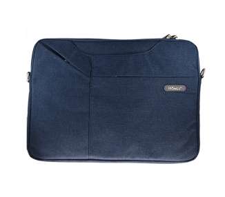 Bolsa Tela con Cremallera para Portatil-Tablet 11-12" Azul