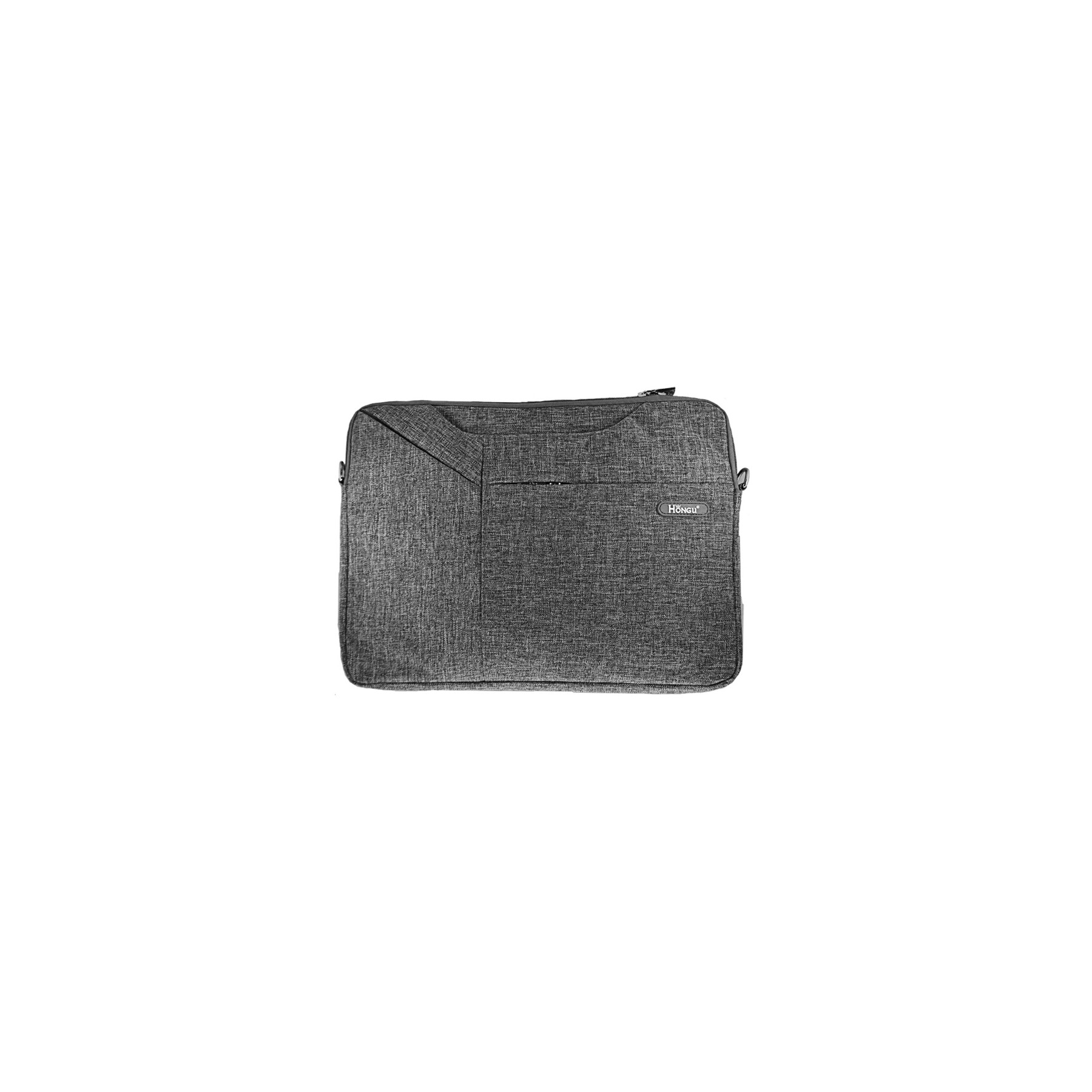 Bolsa Tela con Cremallera para Portatil-Tablet 11-12" Gris