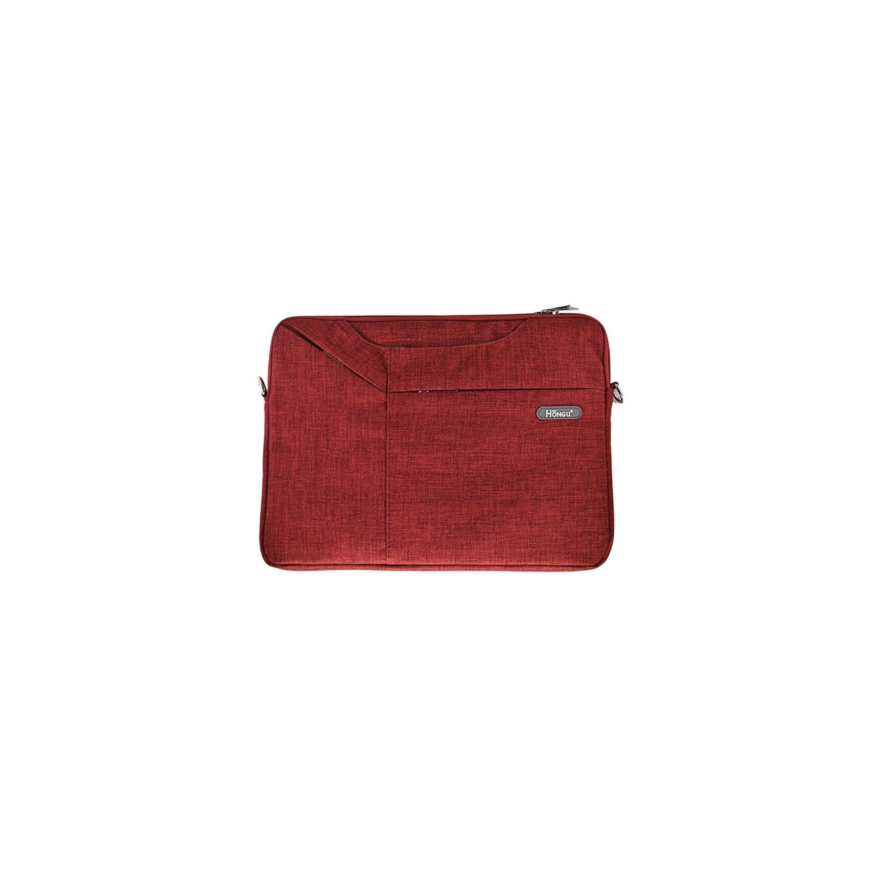 Bolsa Tela con Cremallera para Portatil-Tablet 11-12"" Rojo