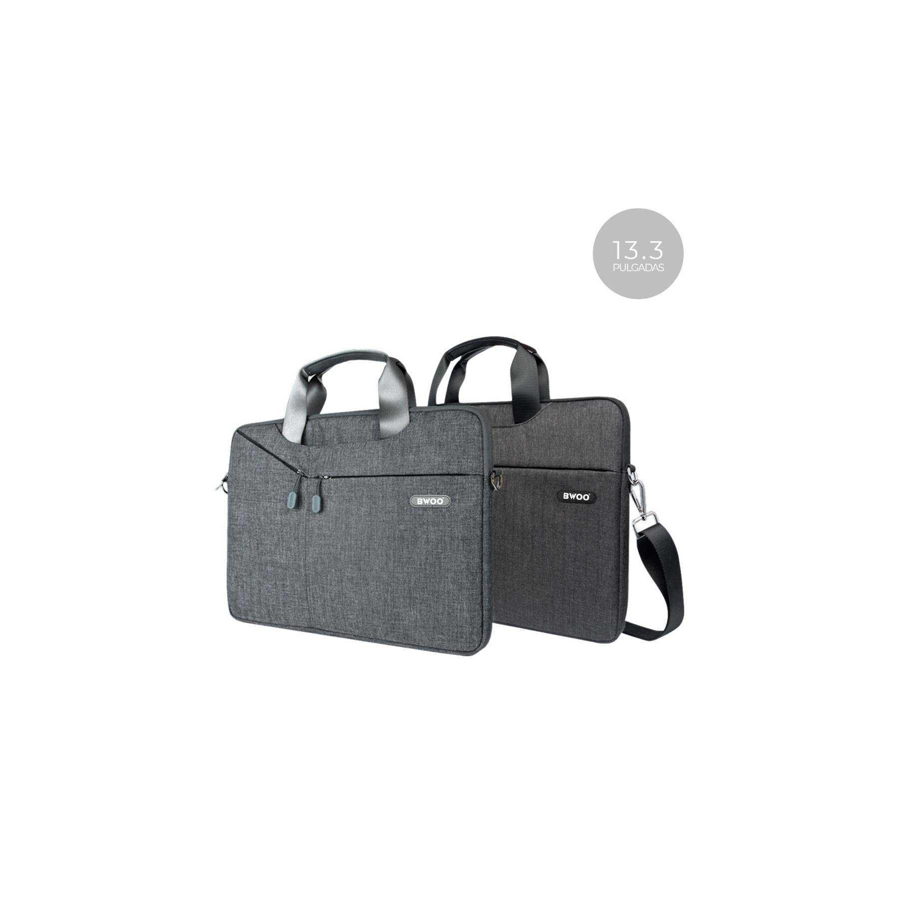 Bolsa Tela Bwoo CB13 con Cinta para colgar para Portatil-Tablet 13" 3 Colores