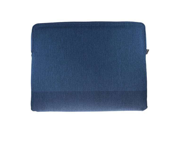 Bolsa Tela con Cremallera Acolchado para Portatil-Tablet 15"-16" Azul Oscuro