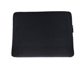 Bolsa Tela con Cremallera Acolchado para Portatil-Tablet 13"-14" NEGRO