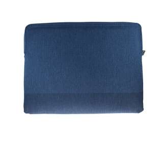 Bolsa Tela con Cremallera Acolchado para Portatil-Tablet 11"-12" Azul Oscuro