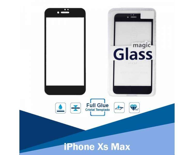 Cristal templado Full Glue Compatible con iPhone 11 Pro Max Protector Pantalla