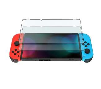 Cristal Templado para Nintendo Switch Oled Protector Premium de Alta Calidad