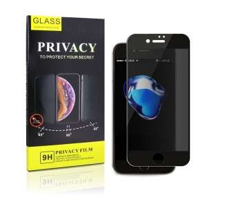 Cristal Templado Privacidad para iPhone 8 Plus Protector Pantalla 5D Curvo