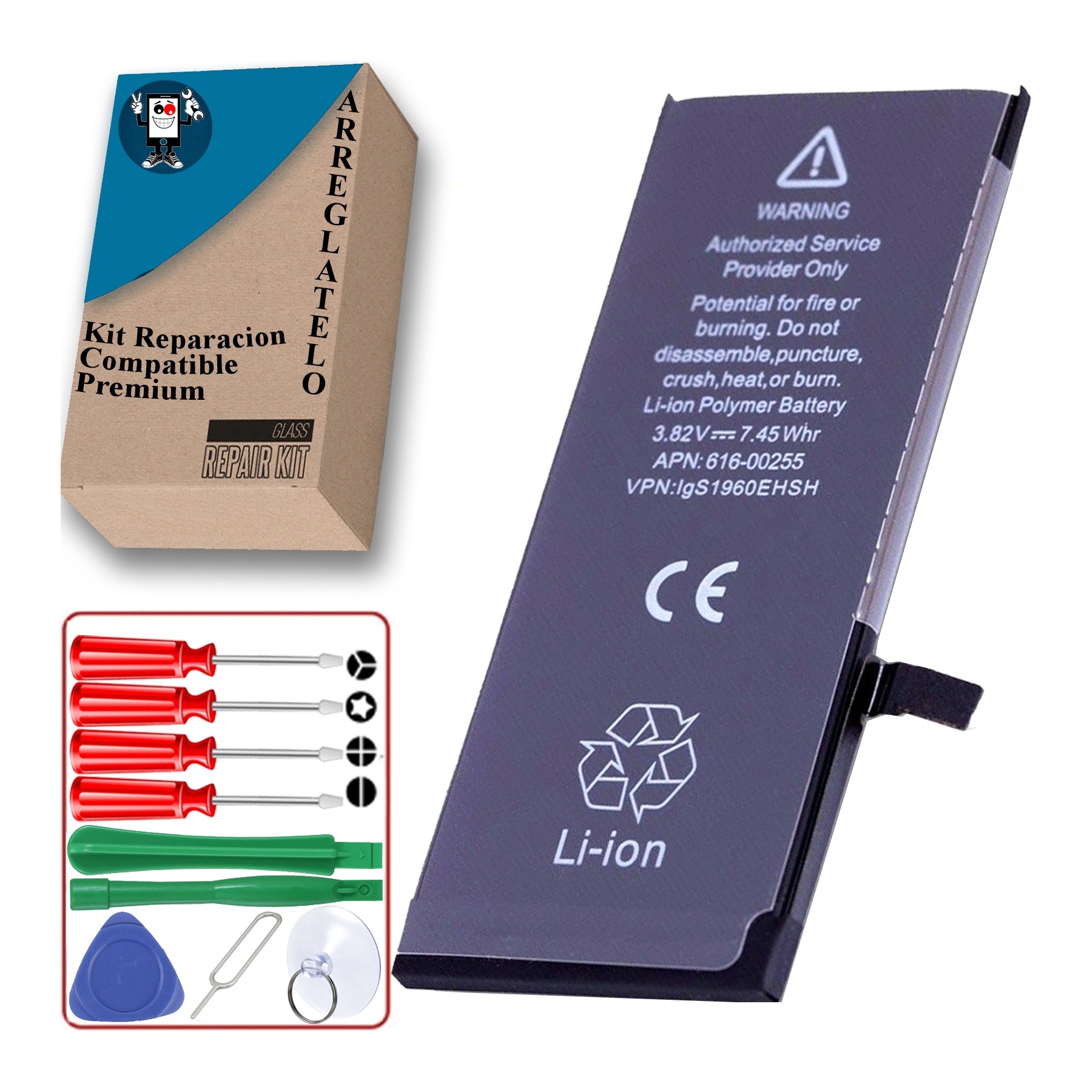 Bateria Para iPhone 7, Capacidad Original 1960mAh, Cero Ciclos, OEM