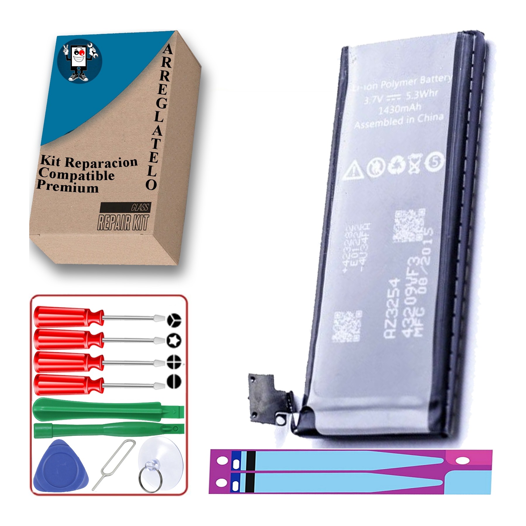 Bateria Para iPhone 4, 3.7V 1420Mah - Capacidad Original - Cero Ciclos