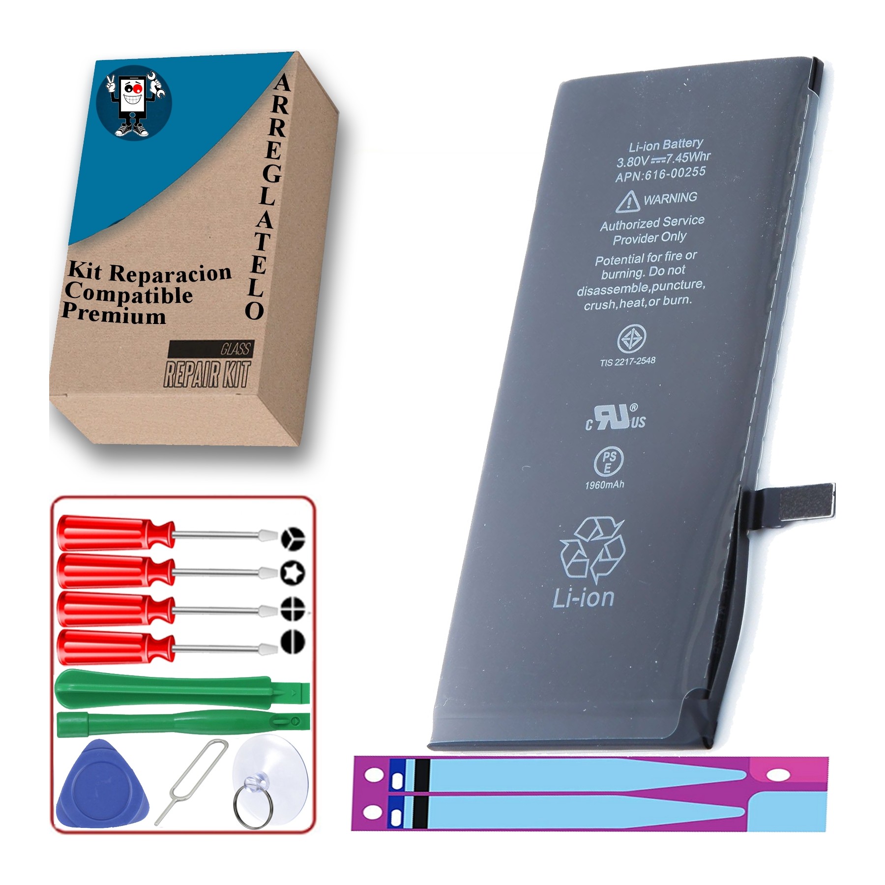 Bateria Para iPhone 7 Plus, Capacidad Original, Cero Ciclos, OEM