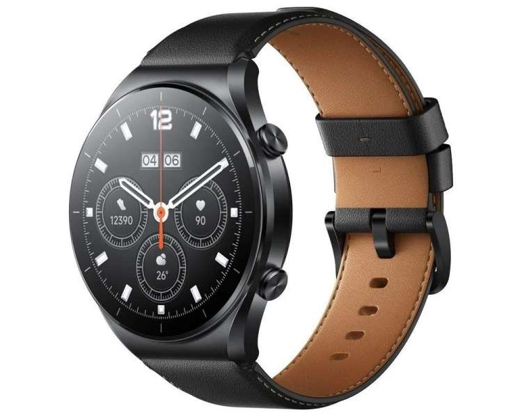 Smartwatch xiaomi watch s1/ notificaciones/ frecuencia cardíaca/ gps/ negro