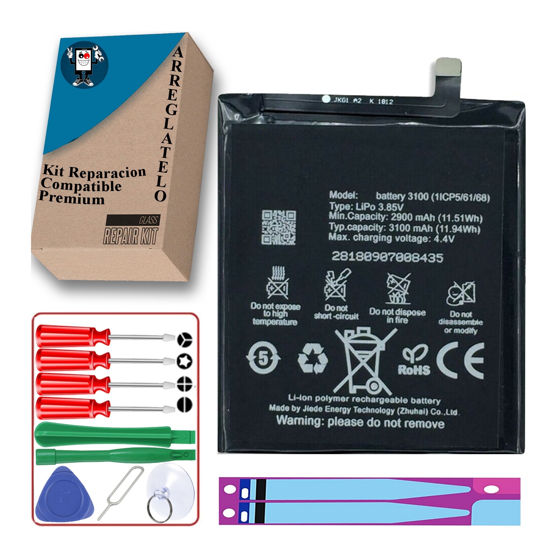 Bateria Para Bq Aquaris X2, X2 Pro