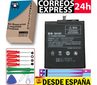 Bateria Para Xiaomi Redmi 4A, Mpn Original: Bn30