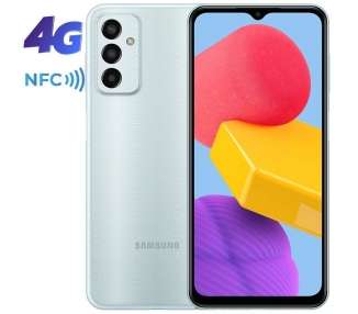 Smartphone samsung galaxy m13 4gb/ 64gb/ 6.6'/ azul claro