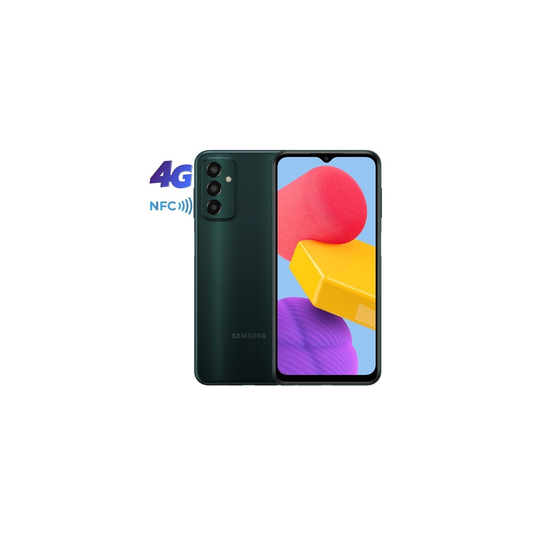 Smartphone samsung galaxy m13 4gb/ 64gb/ 6.6'/ verde profundo