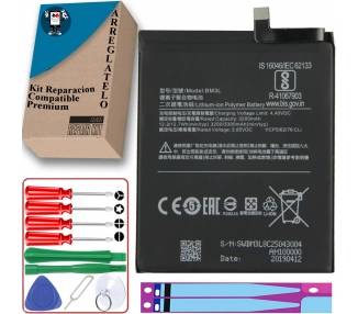 Kit Reparacion Bateria Para Xiaomi Mi9, Mi 9, MPN Original: BM3L